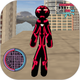 火柴人绳索红蜘蛛侠 v1.0.1 游戏