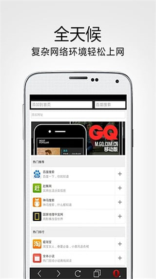 欧朋极速浏览器第1张手机截图