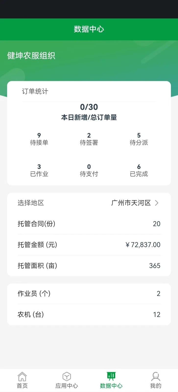 粤农服软件封面