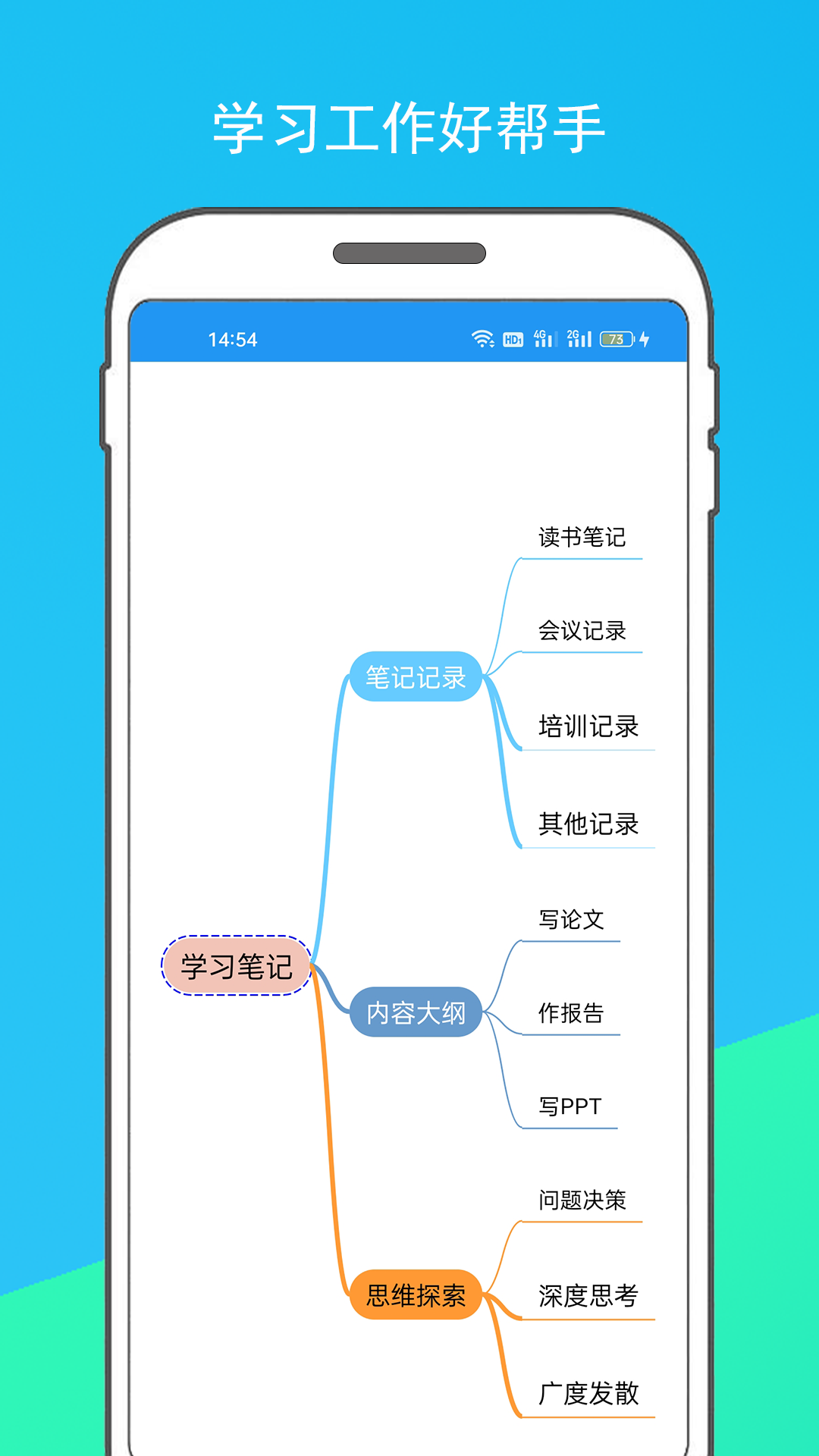 思维脑图软件封面