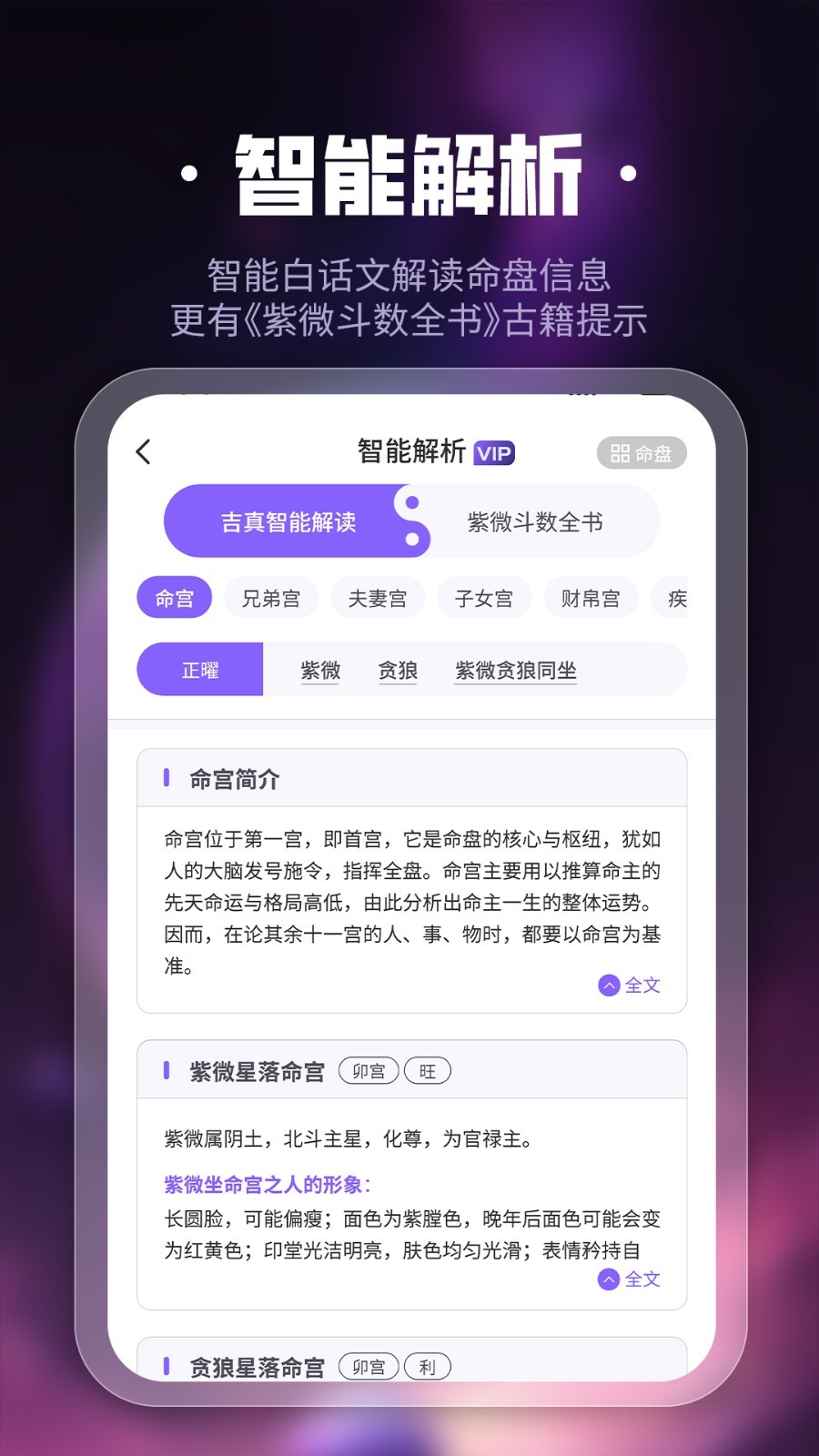 吉真紫微斗数软件封面