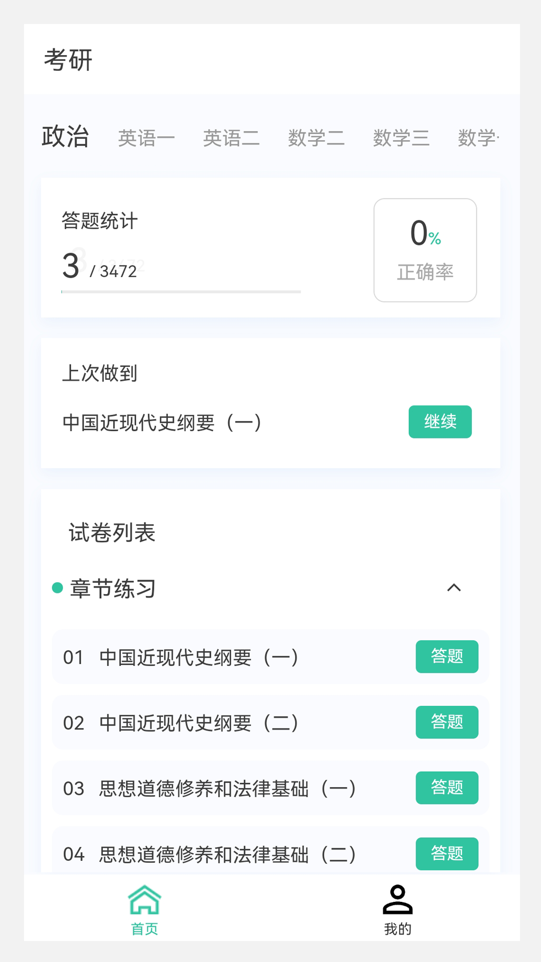 考研原题库软件封面