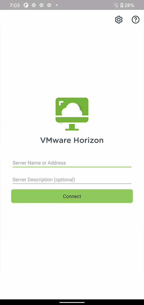 VMware Horizon 虚拟桌面手机版