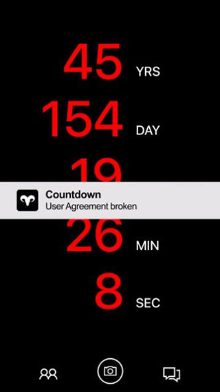 Countdown app软件封面