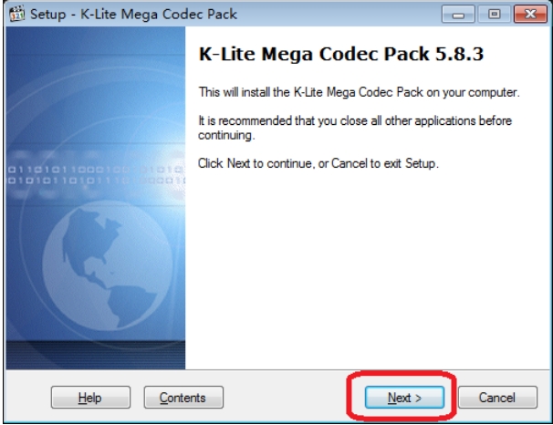 K-Lite Codec Pack 安装步骤