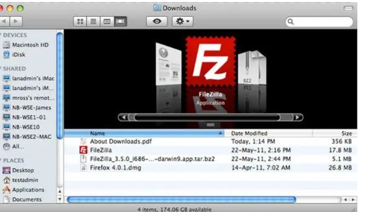 FileZilla Server Features