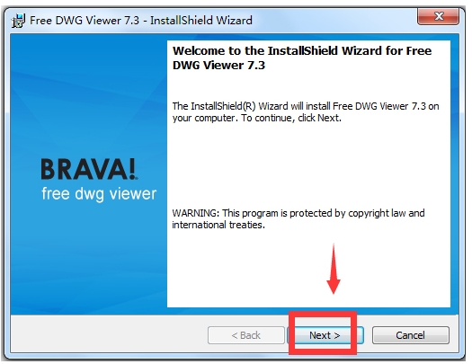 Free Dwg Viewer Installation Step 1