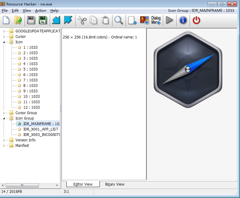 Resource Hacker Software Features