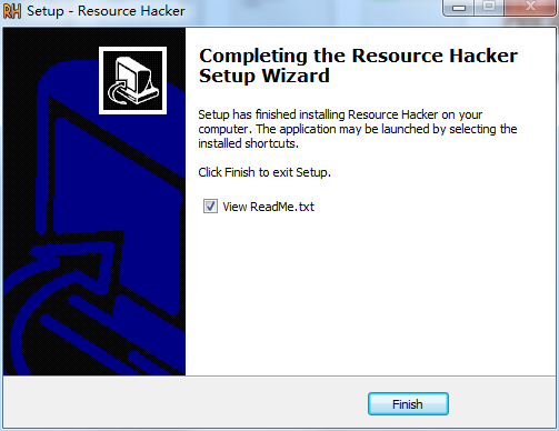 Resource Hacker Installation Complete