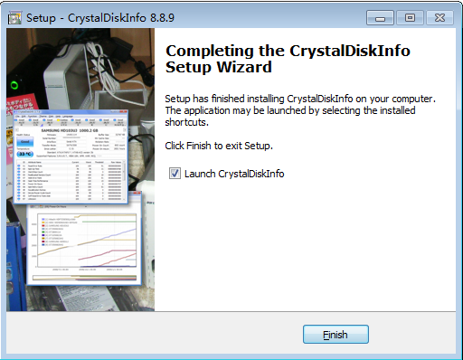 CrystalDiskInfo Installation Step 3