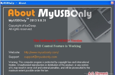 MyUSBOnly Software Image