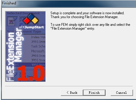 File Extension Manager Additional Screenshot