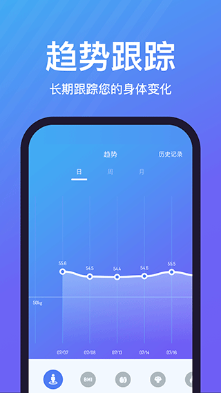 乐轻体重秤app软件封面