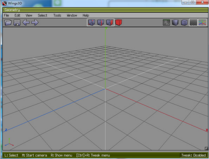 Wings 3D screenshot