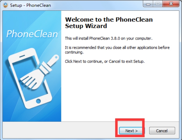 PhoneClean安装步骤