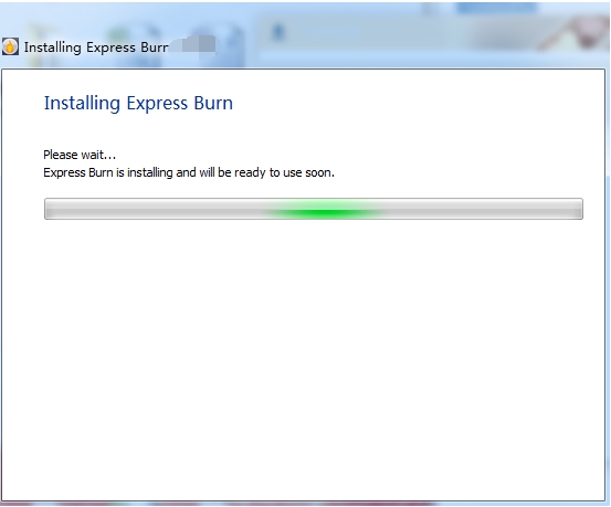 Express Burn Installation Step 1