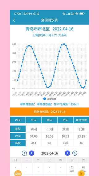 全国潮汐表官方app软件封面