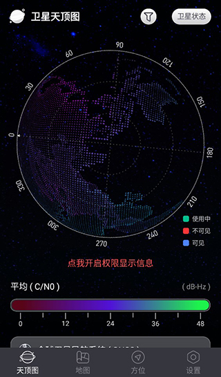 Satellite Zenith Map