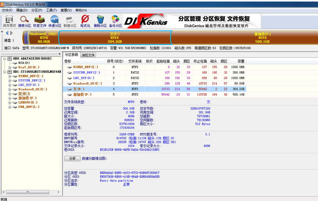 DiskGenius Data Recovery
