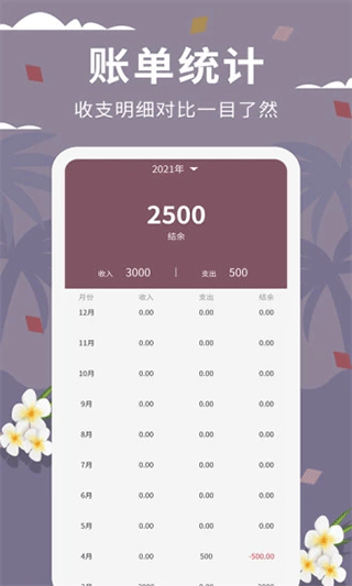 家庭流水账app软件封面