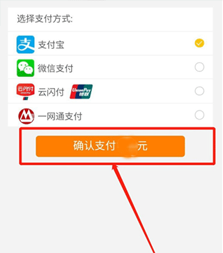 支付界面