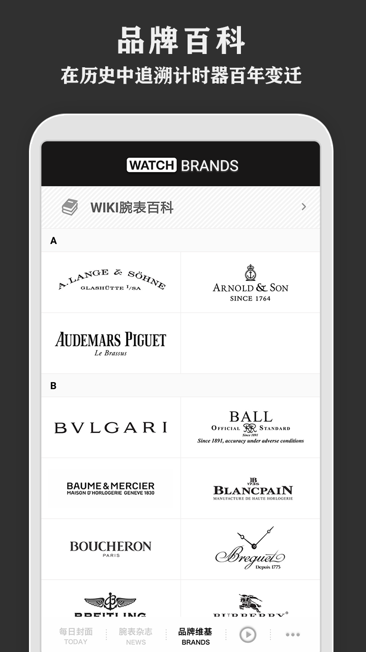 每日腕表杂志软件封面