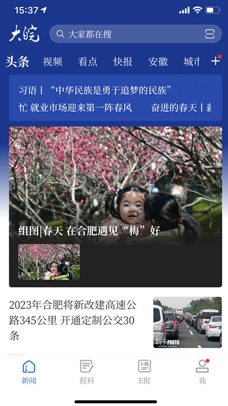 大皖新闻软件封面