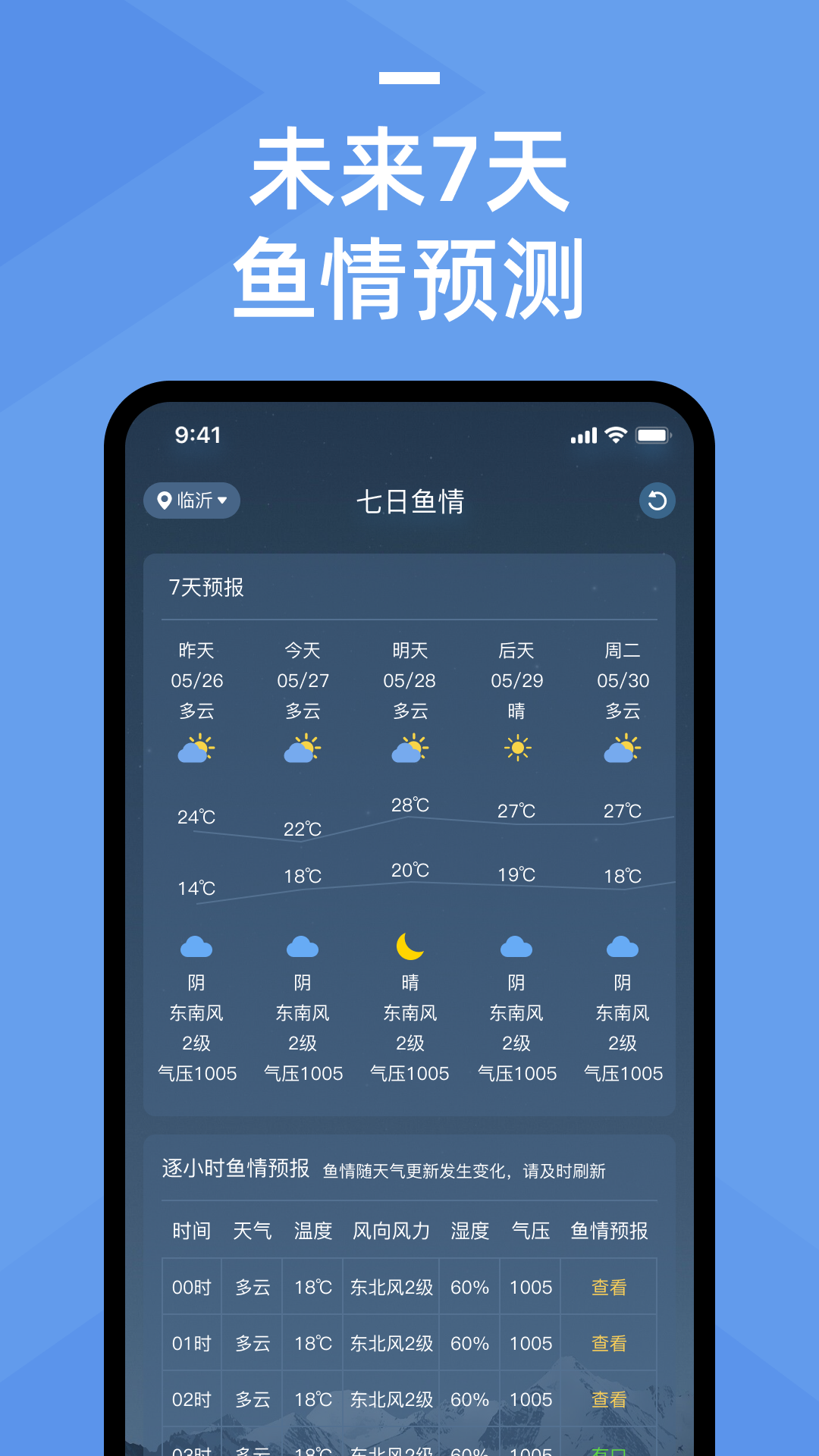 鱼情预报软件封面