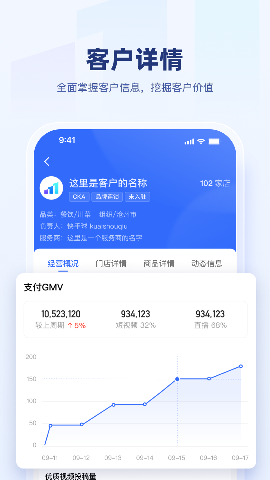 快手盈客软件封面