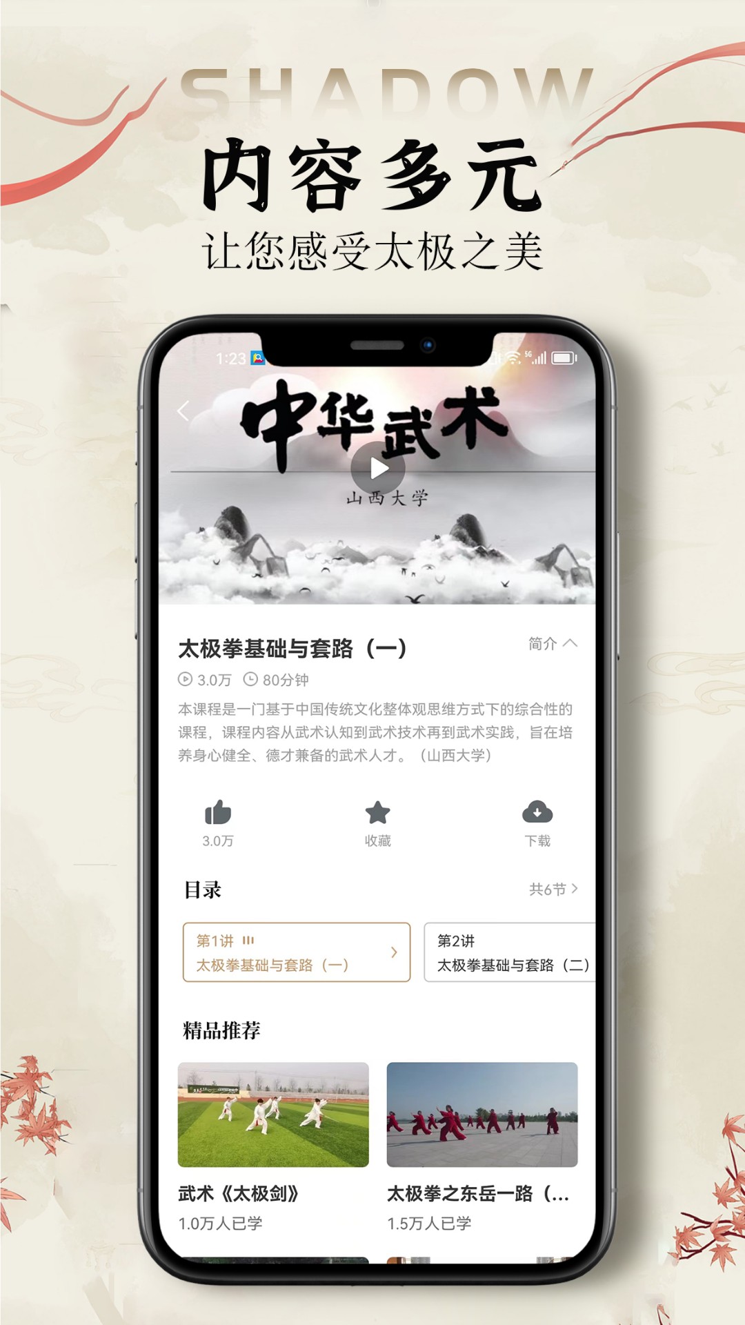 太极拳教学通第2张手机截图