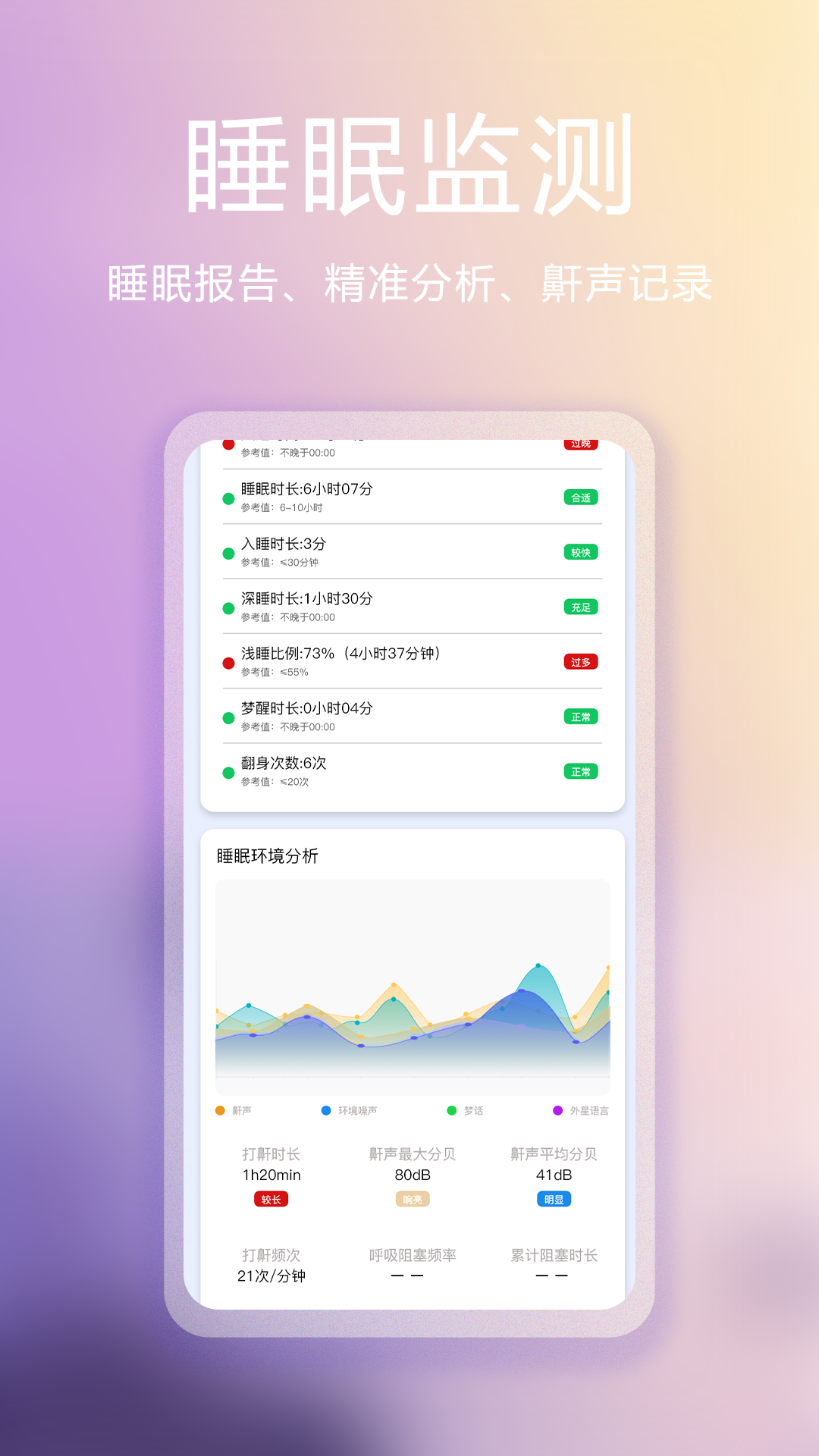 滴嗒睡眠软件封面