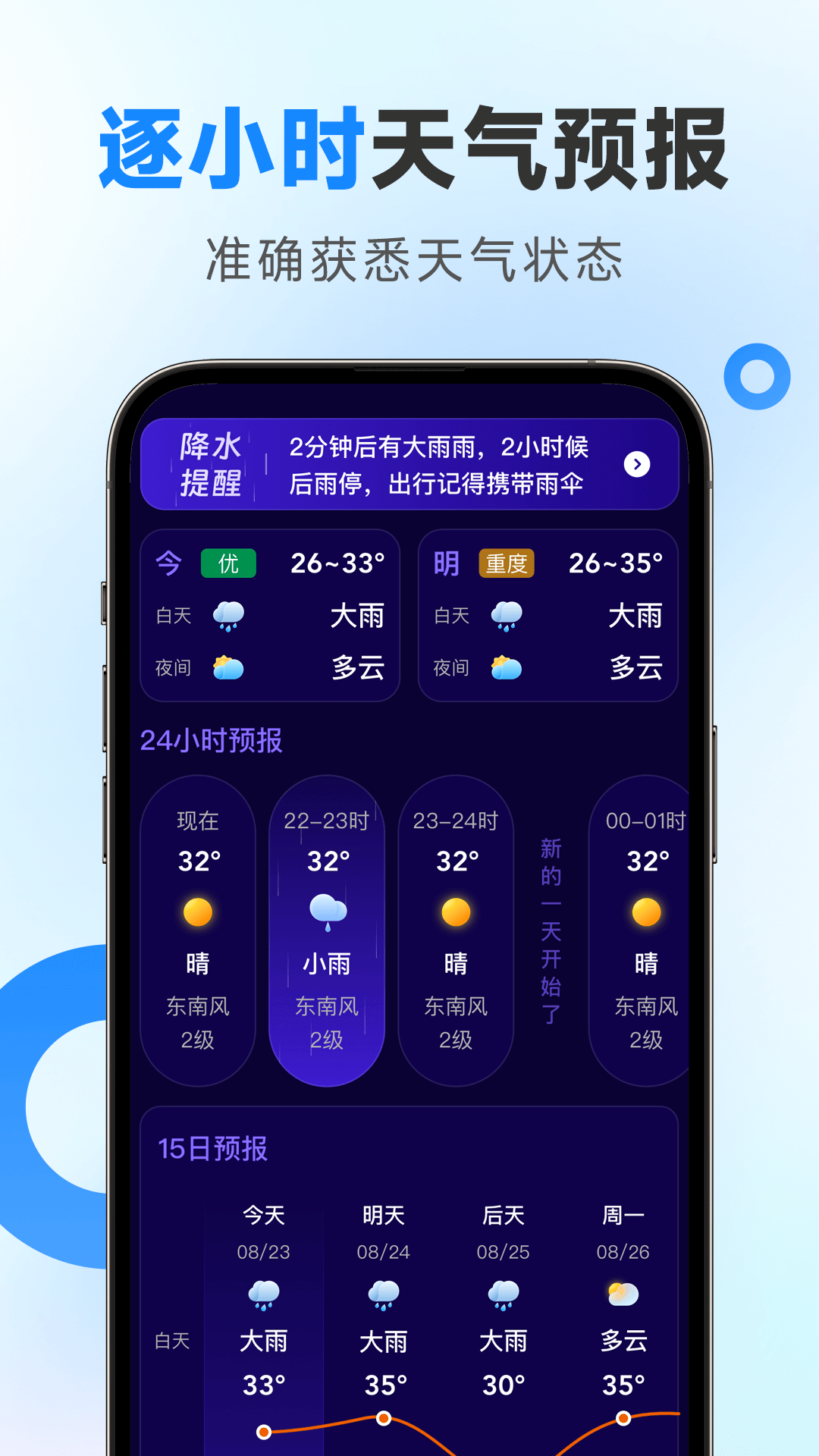 多准天气软件封面