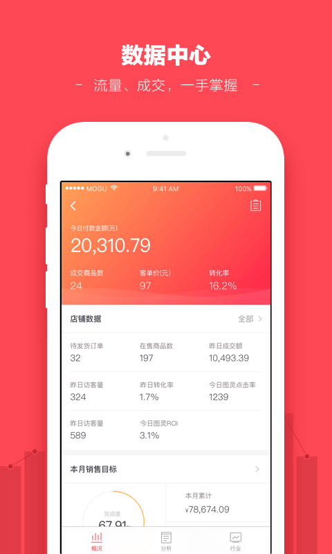 蘑菇街商家版app软件封面