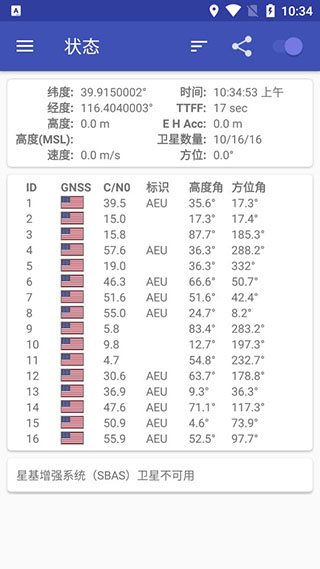 GPSTest中文软件封面