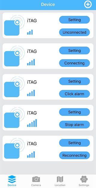 kindelf防丢器app软件封面