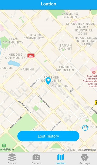 kindelf防丢器app软件封面