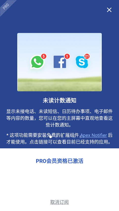 apex launcher pro激活版软件封面