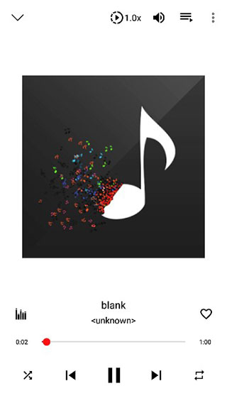 播放本地音频截图