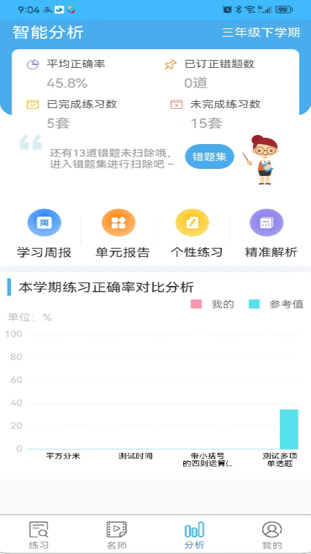 专课专练学生端app软件封面