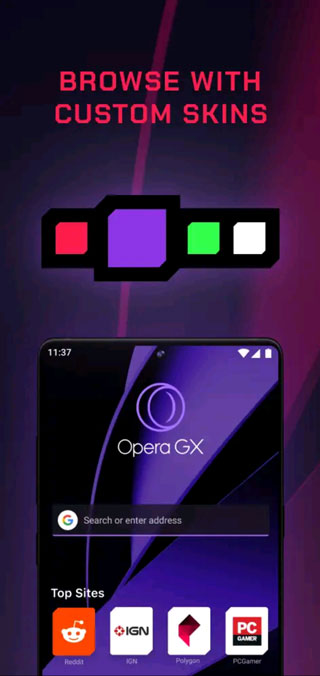 Opera GX浏览器软件封面