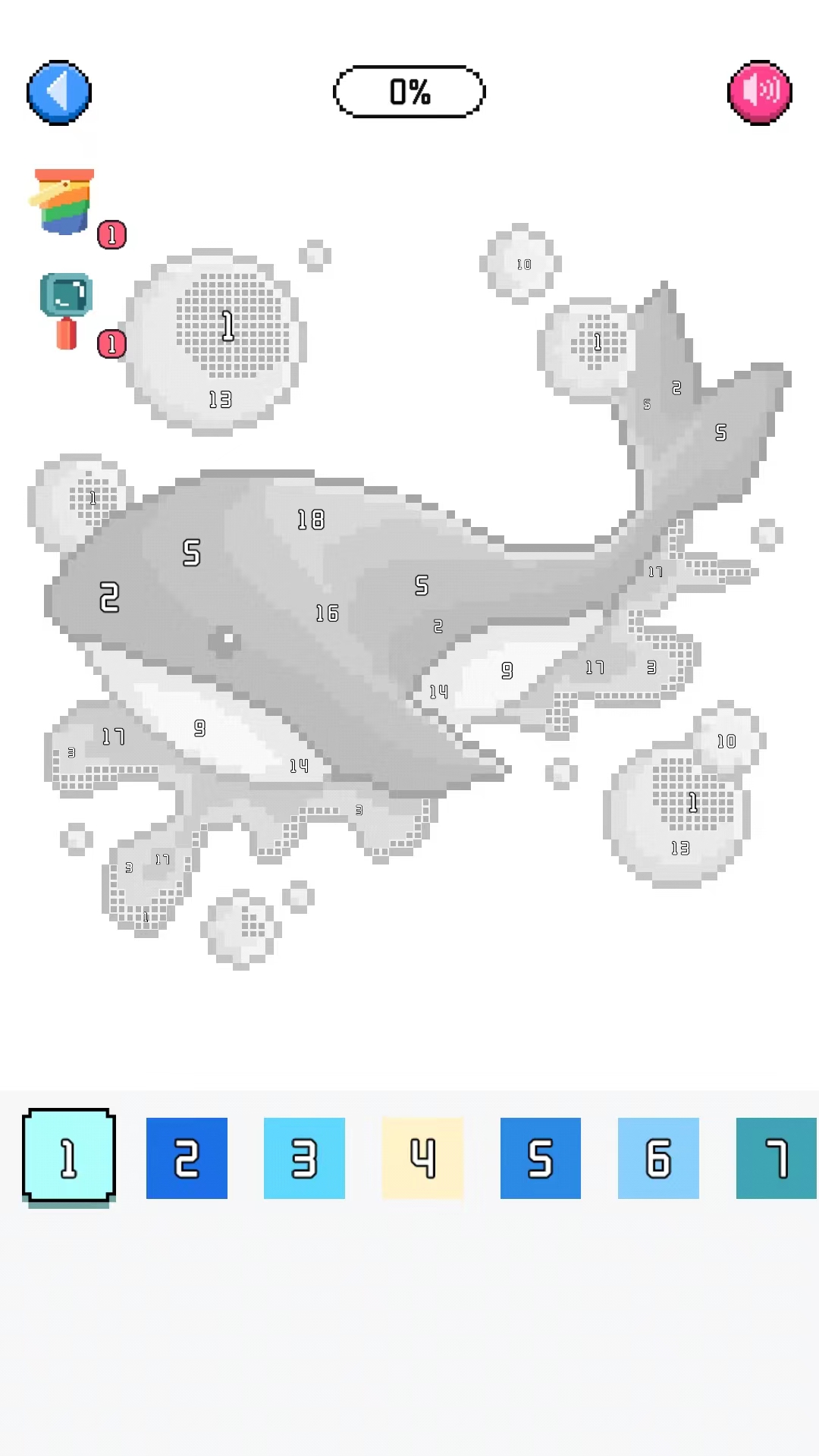 涂色界面示例