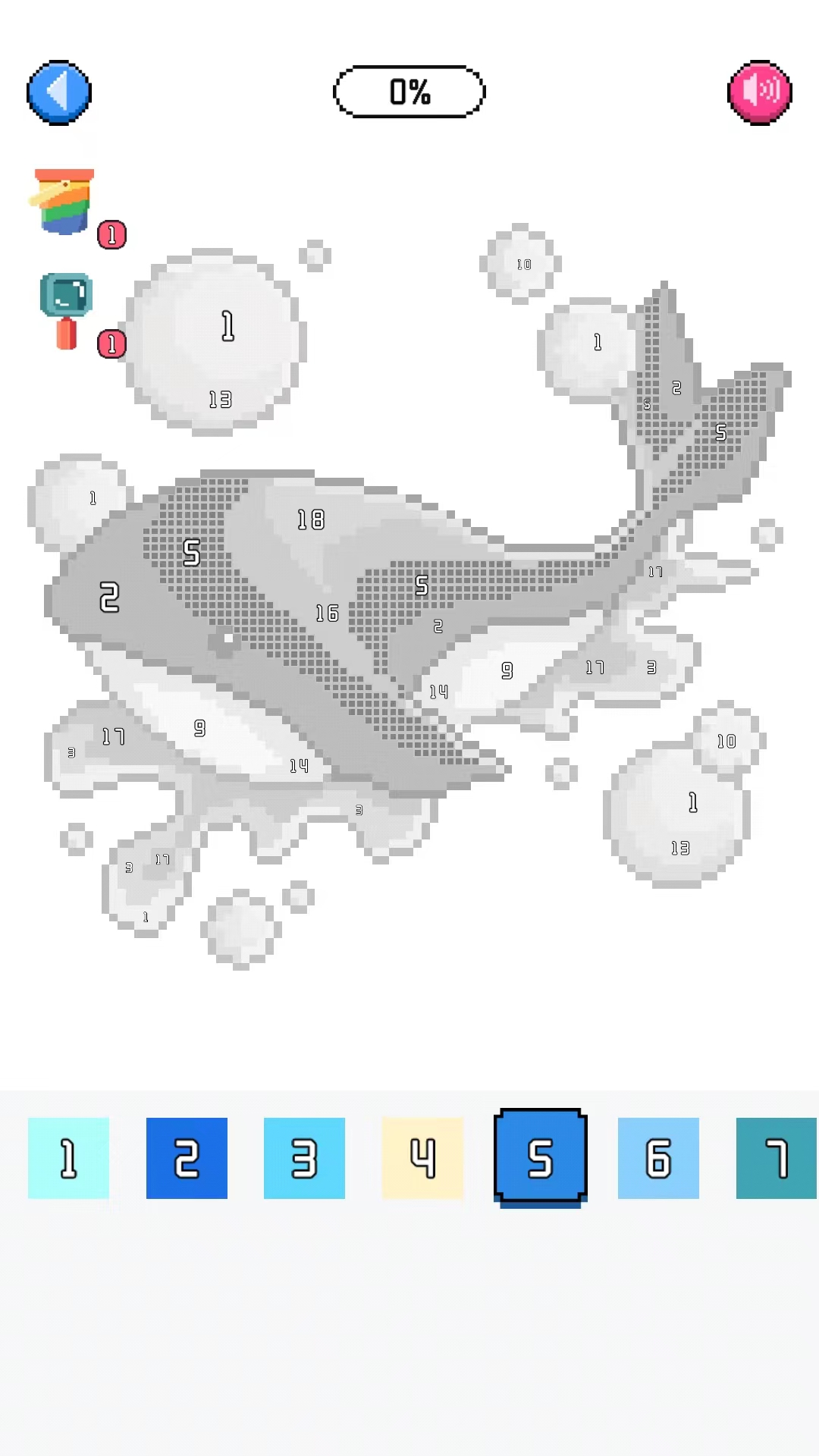 颜色块示例