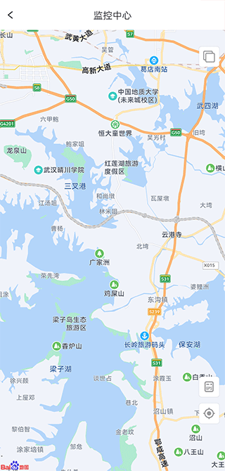 查看行程轨迹