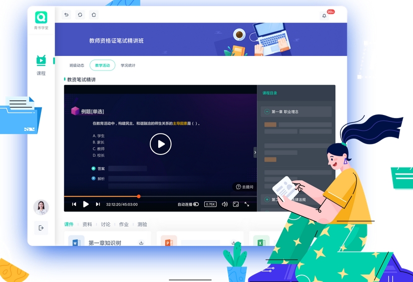 培训功能模块