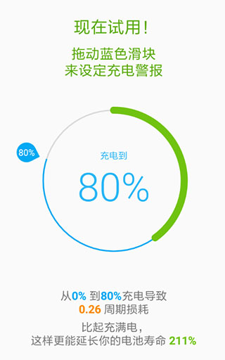 AccuBattery 充电页面