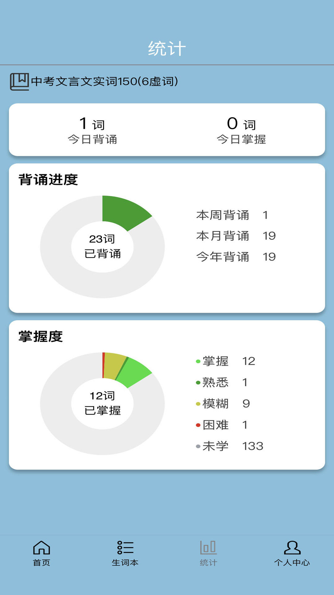 真背文言文实词软件封面