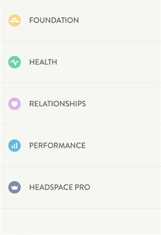 Headspace 主题课程示例