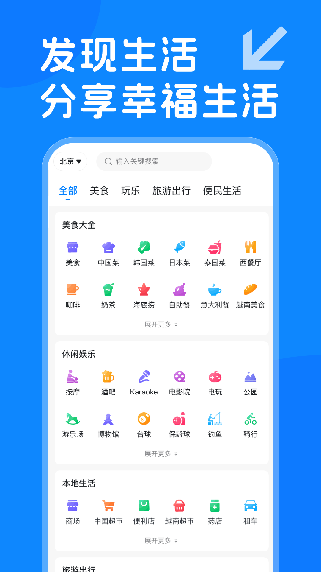 越旅行软件封面