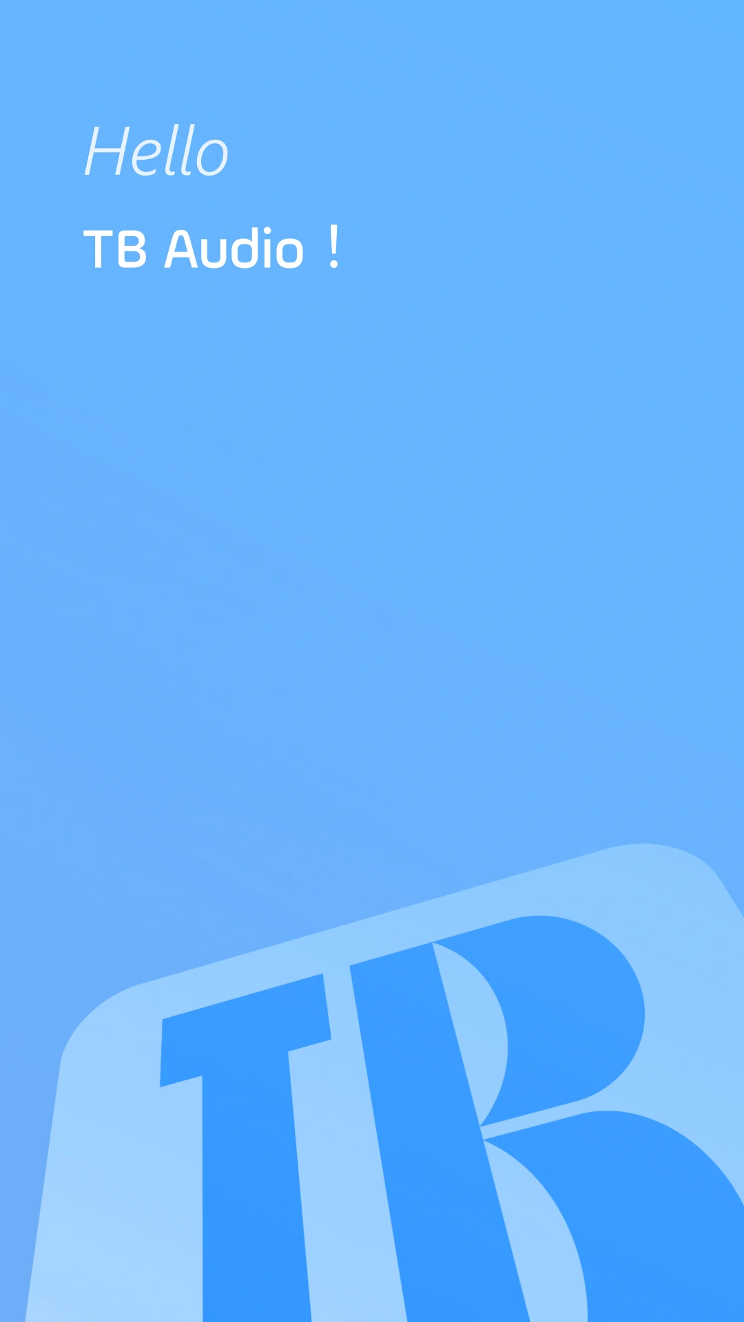 TB Audio软件封面