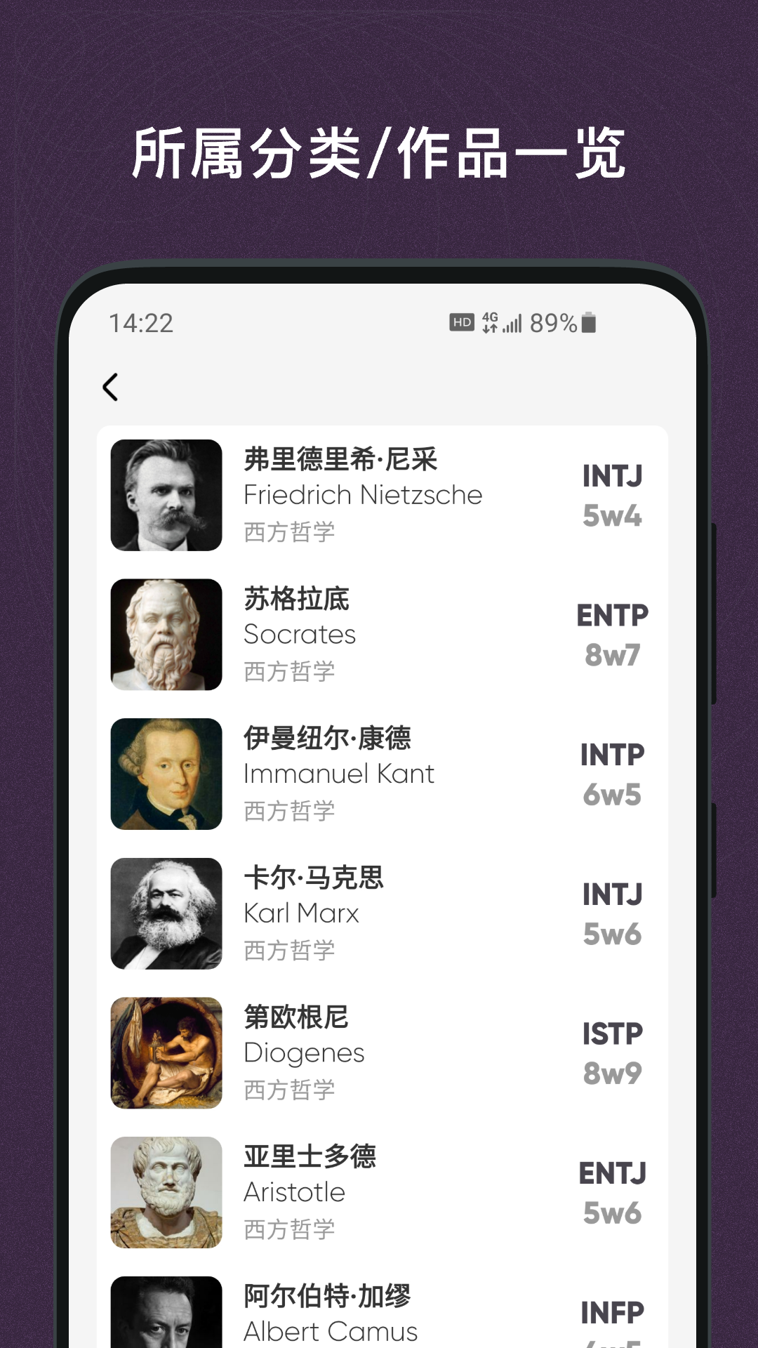 MBTI百科第4张手机截图